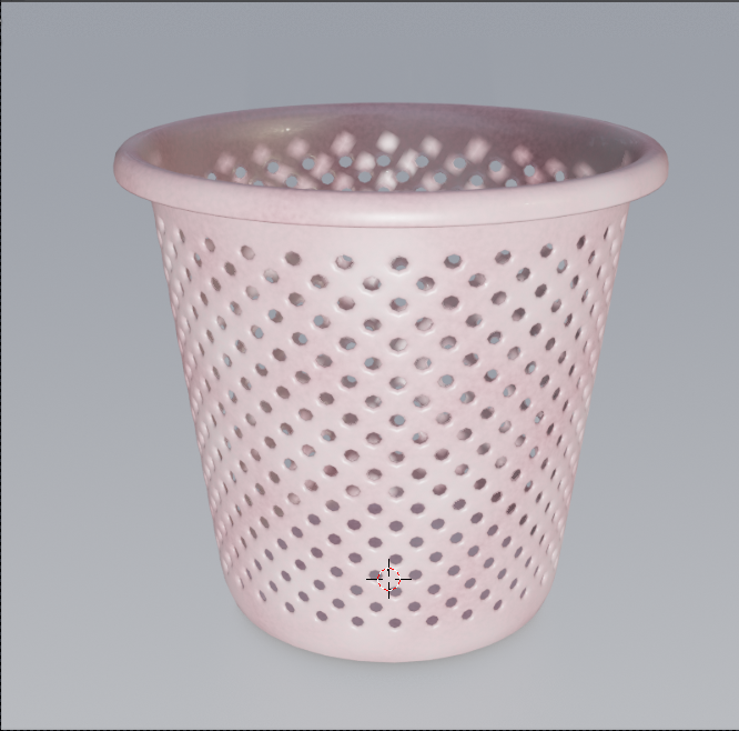 Rubbish bin 3D model