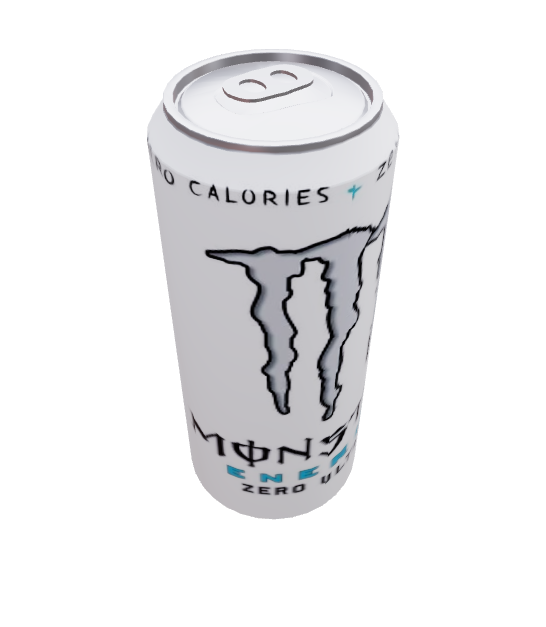 Monster can 3D model